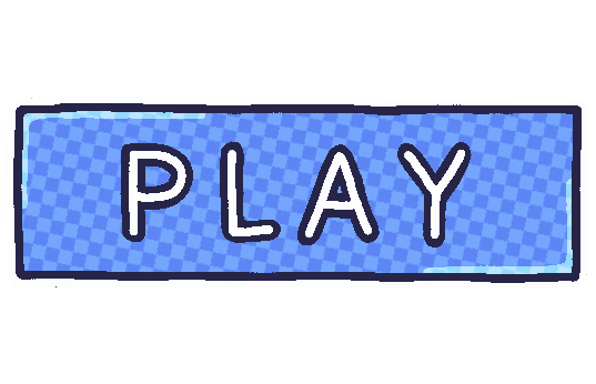 an animated play button